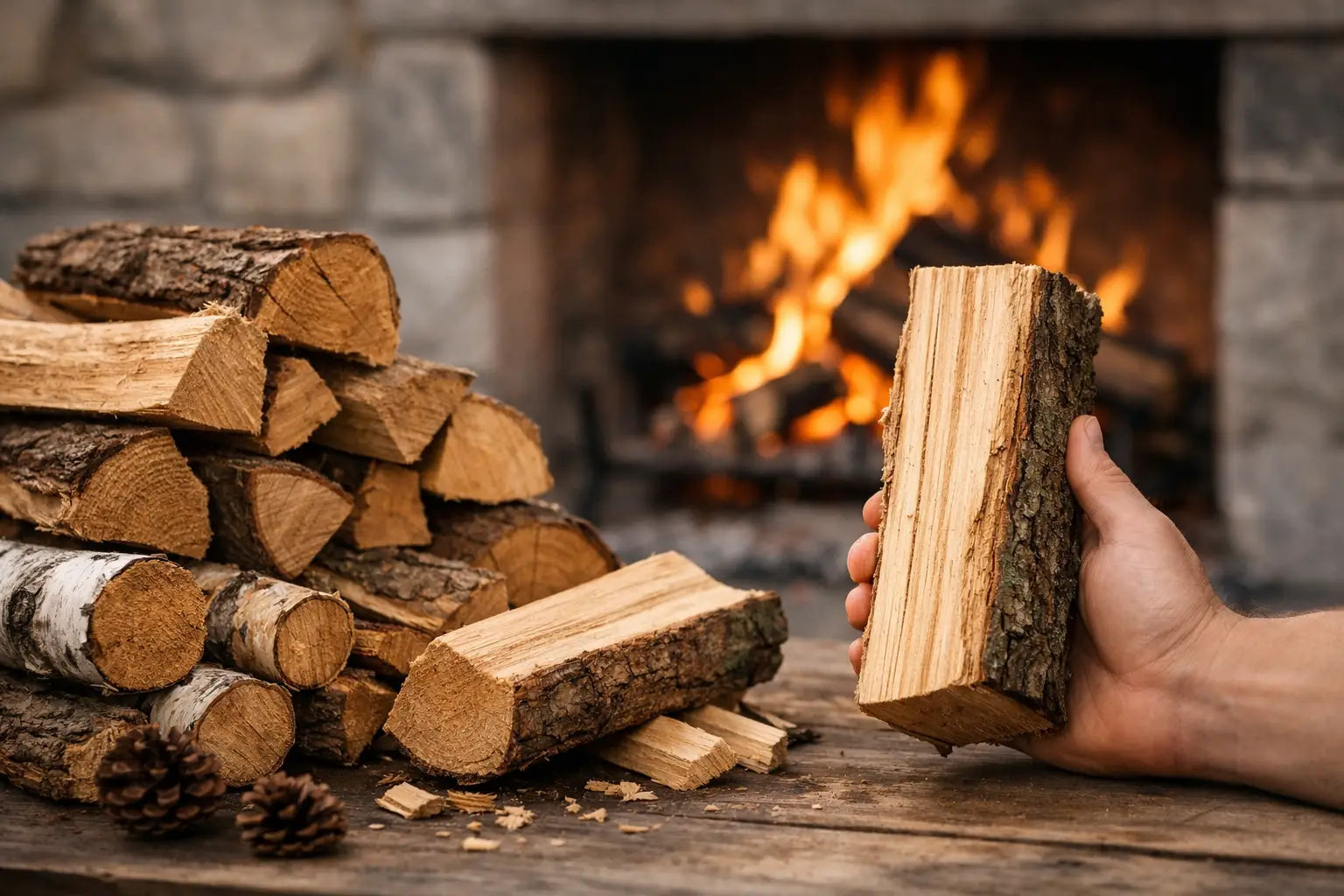 How to Choose Firewood for Fireplace Use