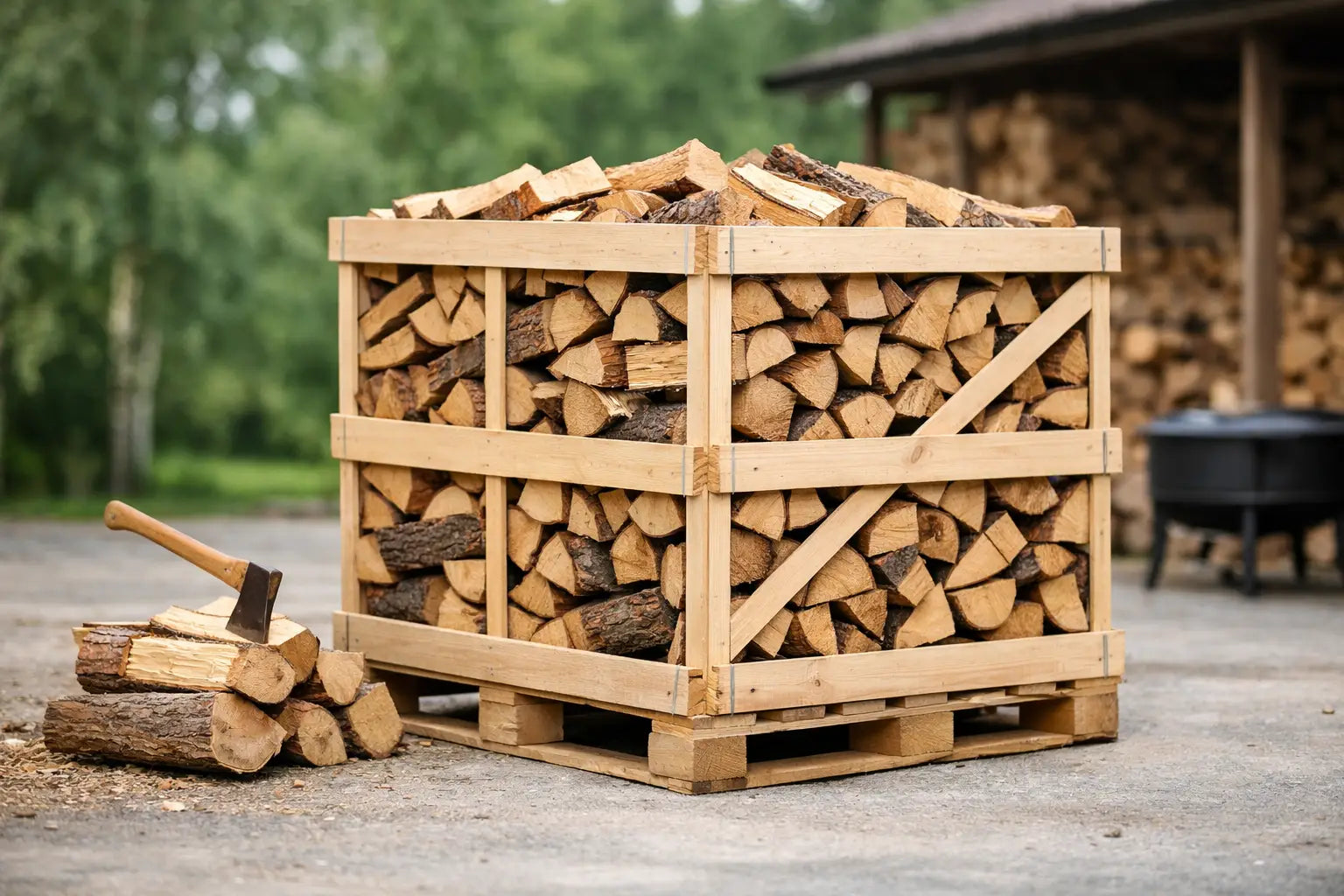Is a Large Crate of Firewood Worth Buying?