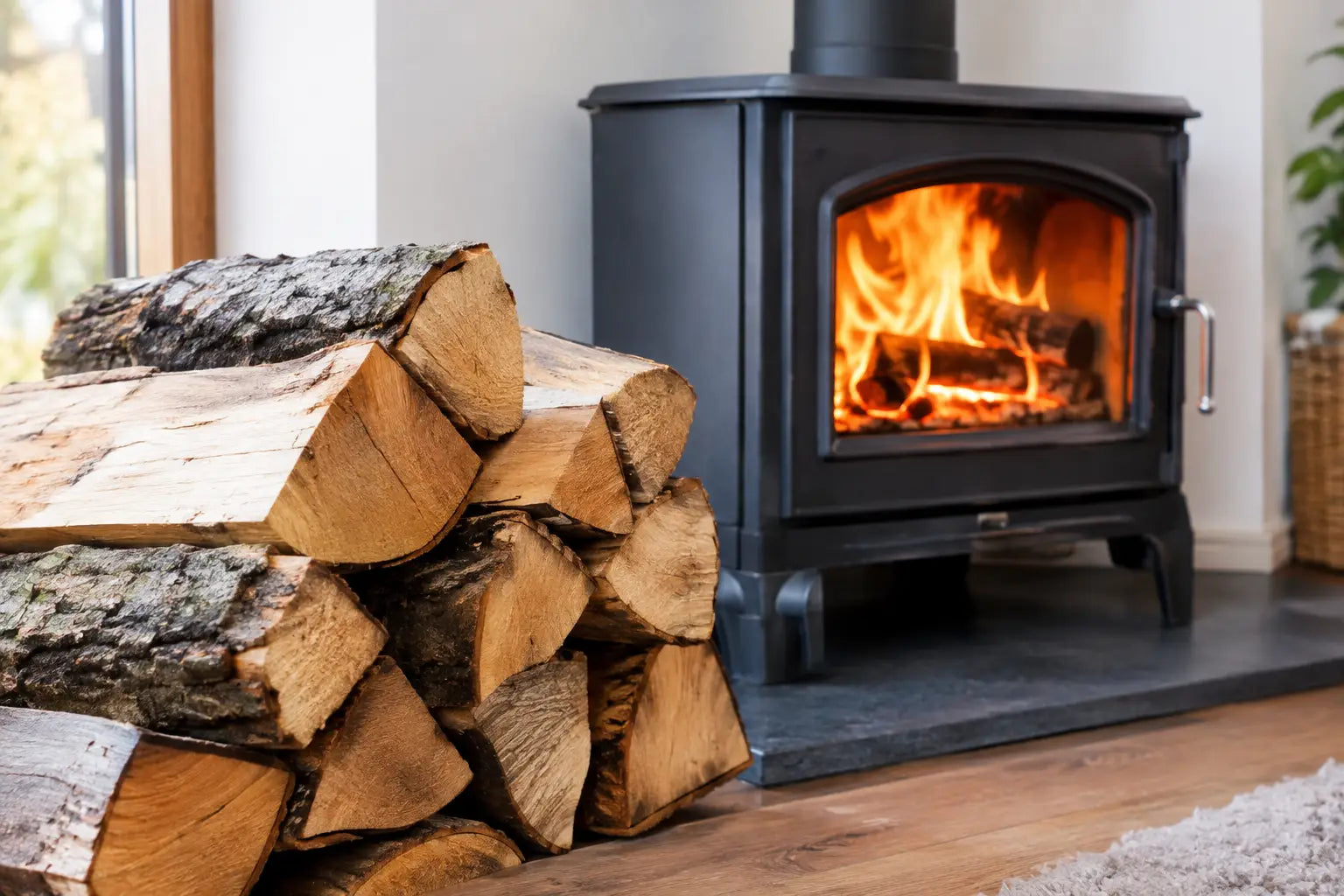 Best Logs for a Wood Burner to Buy in the UK