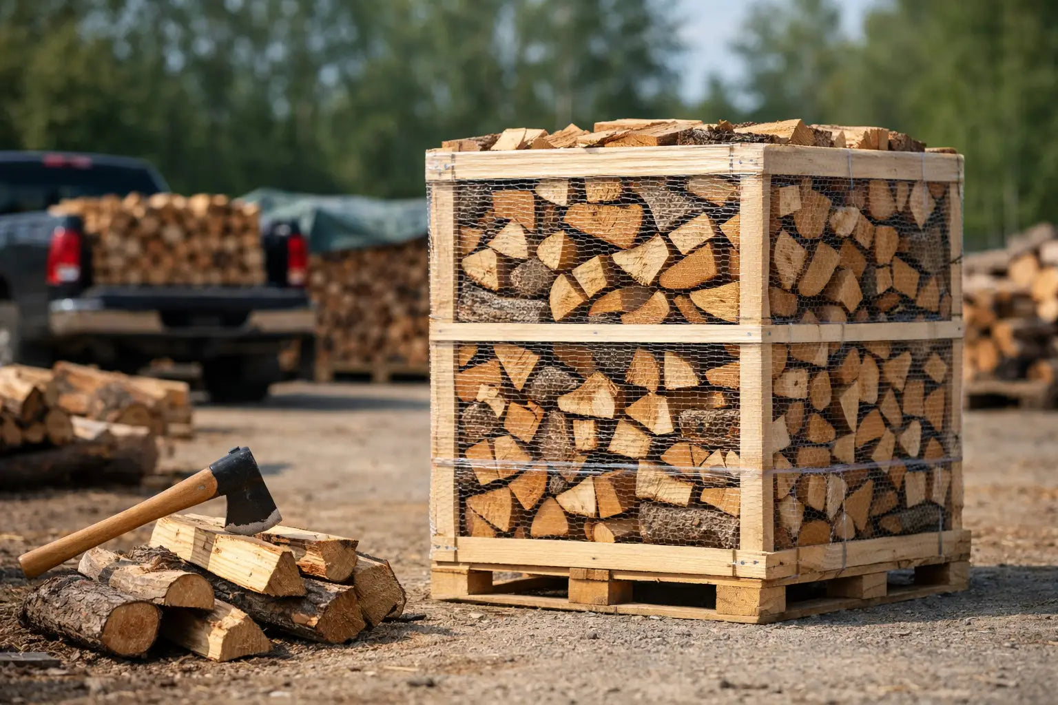 How to Buy the Right Firewood Pallet Load