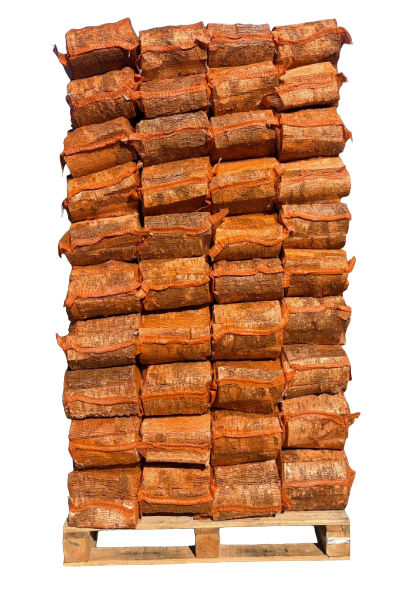 Kiln Dried Birch Hardwood Logs - 80 Large 40L nets
