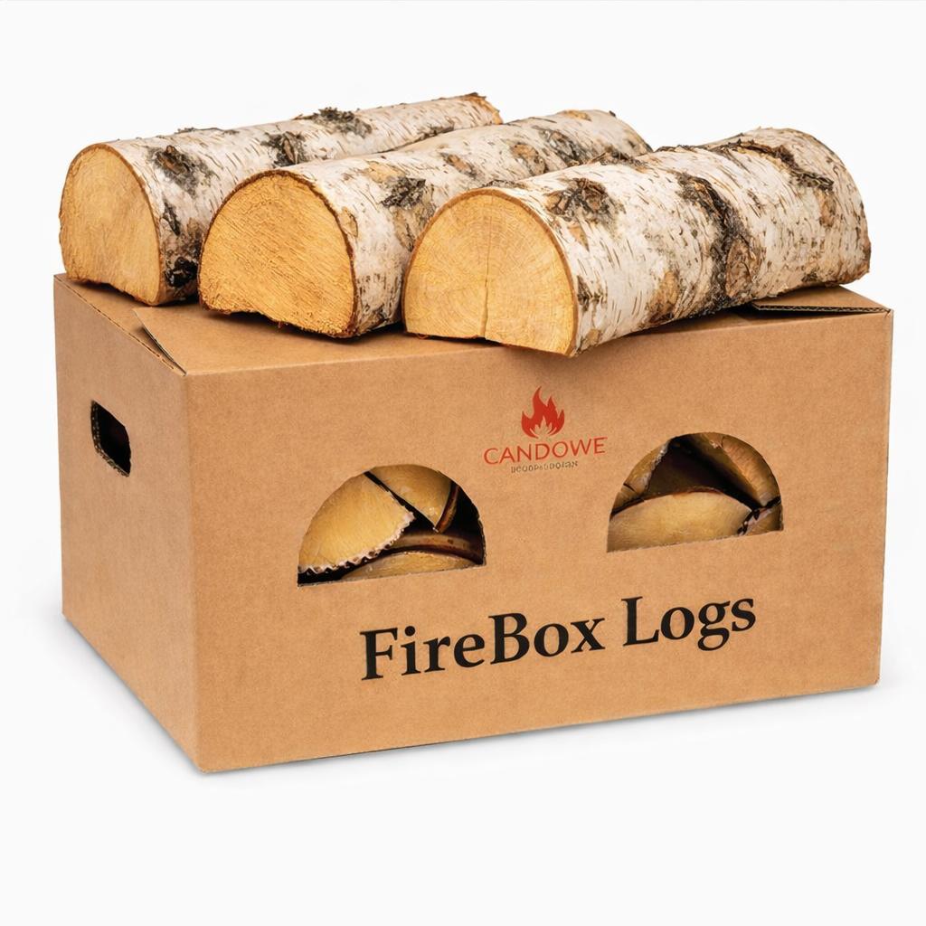 FIRE-BOX Logs Birch