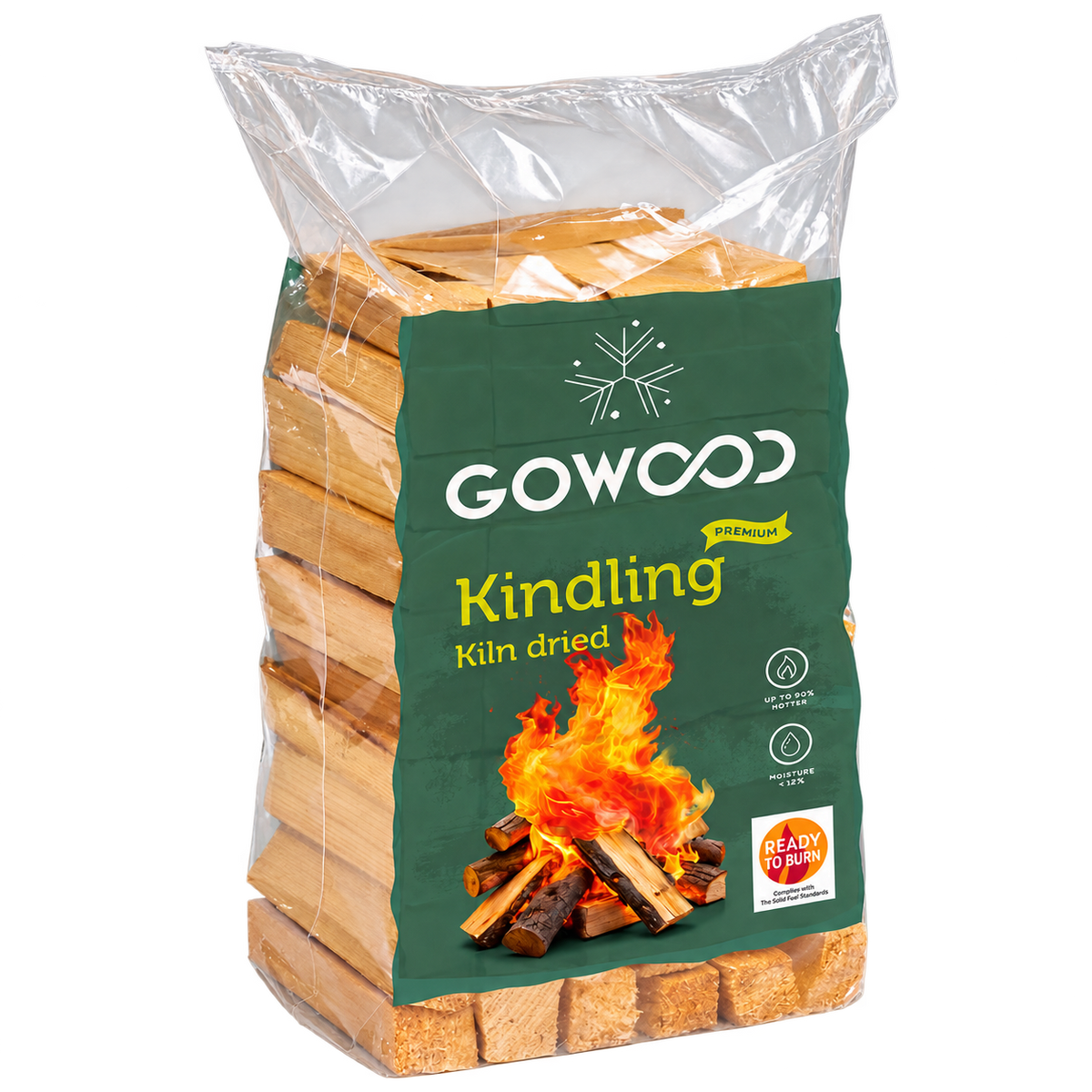 Kindling 200 x 2.0kg plastic bags