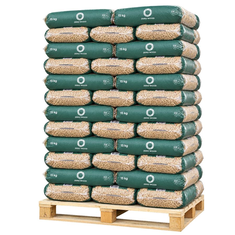 Wood Pellets 975kg En Plus A1 - Premium Quality 6mm