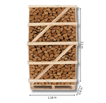 Kiln Dried Birch Logs (Large Crate) + Free Kindling