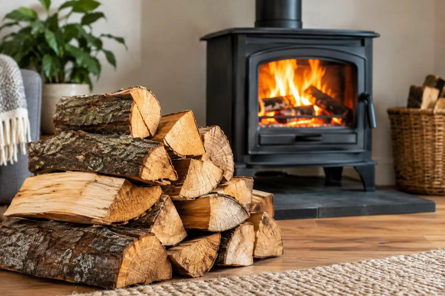 Best Logs for a Log Burning Stove in the UK