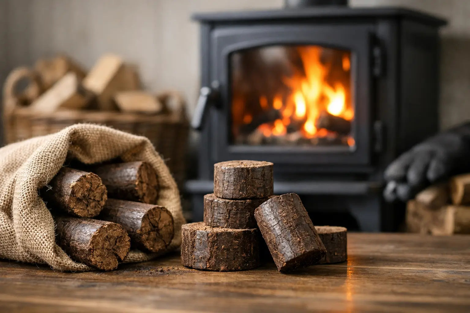Choosing Oak Briquettes for Stove Heating