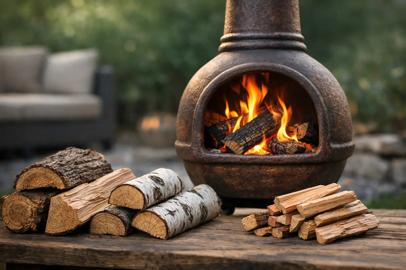 Which Firewood for a Chiminea Burns Best?