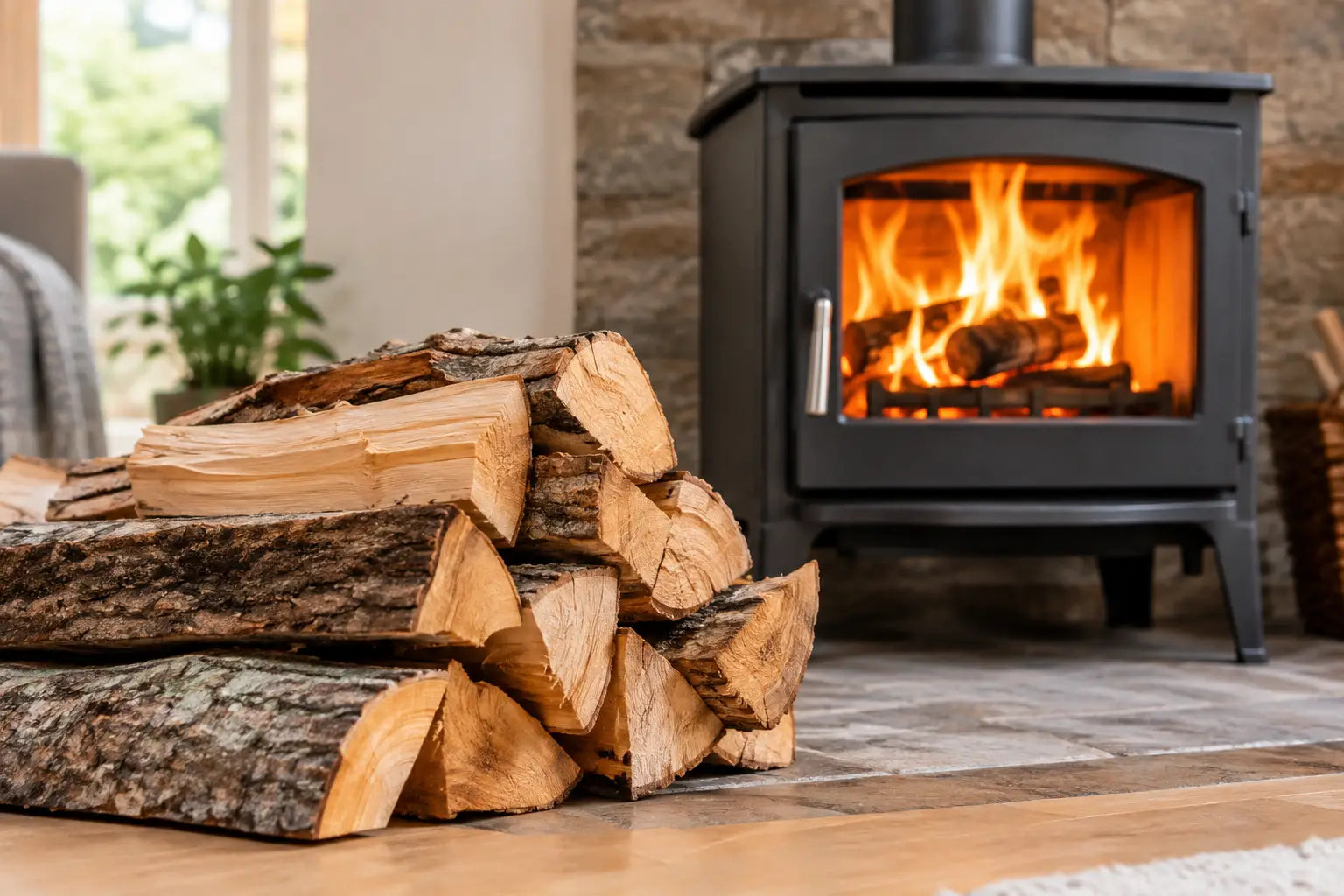 Choosing Hardwood Logs for Log Burners at Home