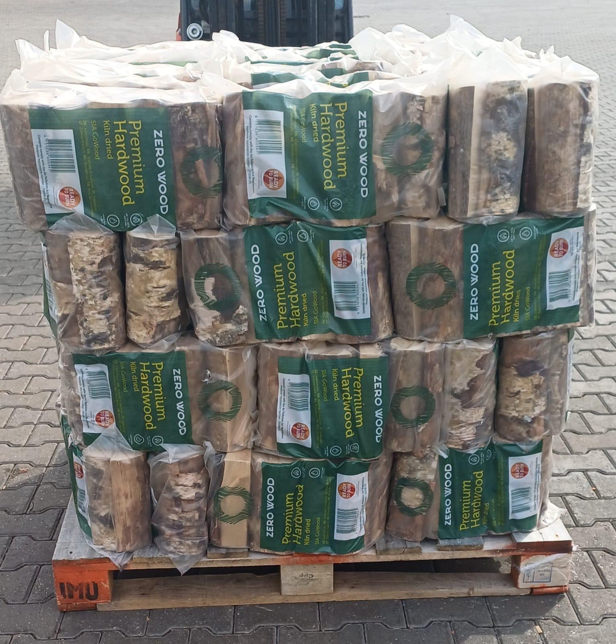Kiln Dried Birch Logs - 20L Bags x 64 - 2m3 Loose