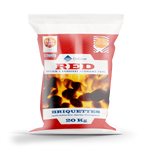 Oxbow Red 50 x 20kg- Smokeless Coal Briquettes (1,000kg)