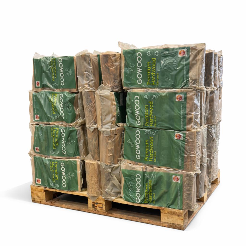 Kiln Dried Birch Logs - 20L Bags x 64 - 2m3 Loose