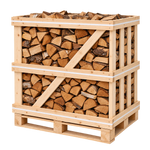 Kiln Dried Alder Logs (Standard Crate) Including Kindling