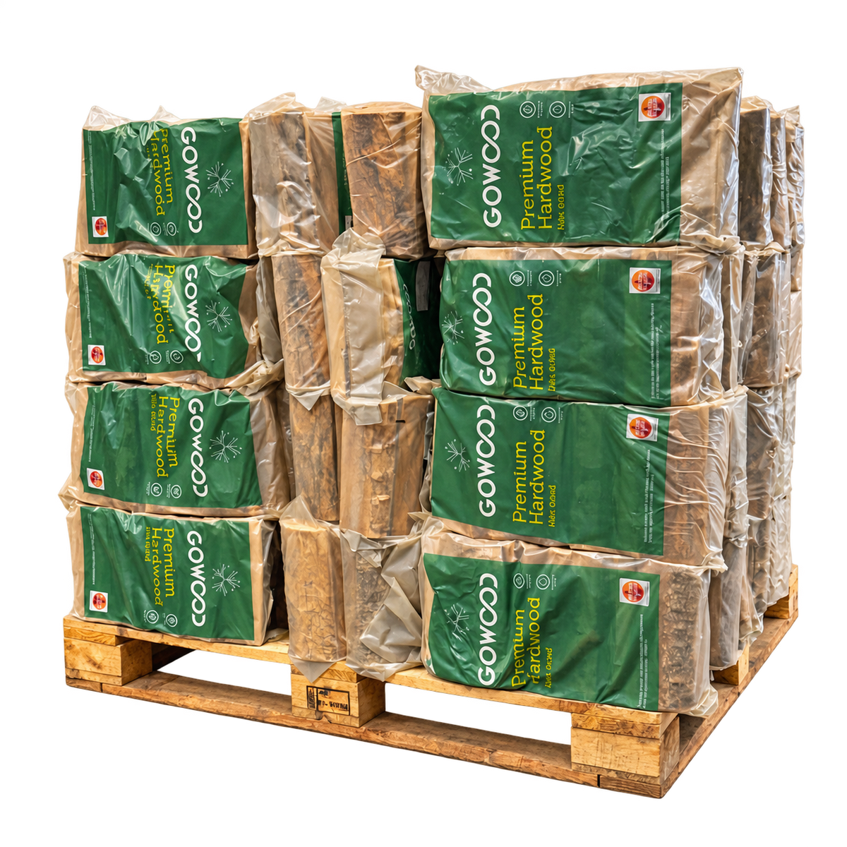 Kiln Dried Birch Logs - 20L Bags x 64 - 2m3 Loose