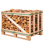 Kiln Dried Birch Logs (Economy Crate) Including Kindling