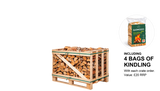 Kiln Dried Birch Logs (Economy Crate) Including Kindling
