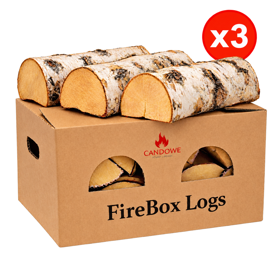 FIRE-BOX Logs Birch