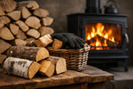 Kiln Dried Birch Hardwood Logs - 80 Large 40L nets
