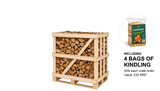 Kiln Dried Birch Logs (Standard Crate) Including Kindling